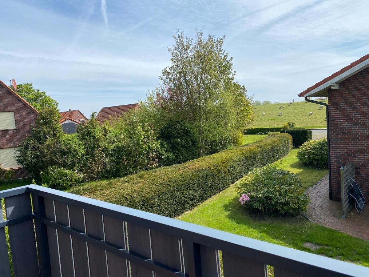Ferienwohnung Deichblick - Haus Seeschwalbe Schillig Esterno foto